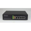 kmetech 4口POE供電交換機、大功率、PSE5604