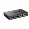 Dlink DES-108 鐵殼8口百兆交換機