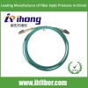 LC/UPC-LC/UPC-OM3萬(wàn)兆雙芯光纖跳線 水藍(lán)色