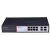 豐潤達8+4千兆PoE(AT)供電交換機PS1084S網管型