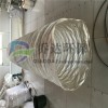 廠家生產散裝機伸縮布袋 帆布吊環式伸縮布筒 除塵器軟連接