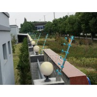 學(xué)校電子圍欄周界報(bào)警系統(tǒng) 校園圍墻脈沖圍欄