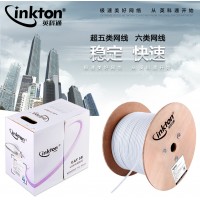 INKTON英科通超五類無(wú)氧銅非屏蔽雙絞線網(wǎng)線